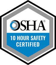OSHA 10-Hour Certified